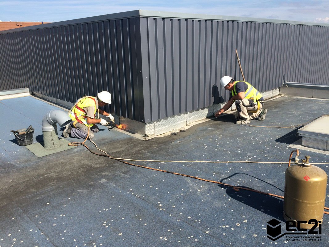 Maintenance toiture terrasse